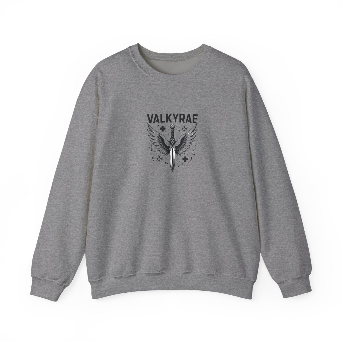 Valkyrae "Valkyrae" Crewneck - alternate angle 3, merchandise