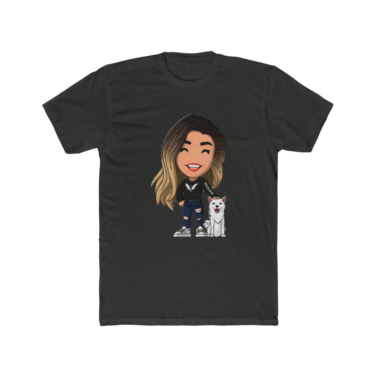 The-Valkyrae Long Sleeve T Shirt - alternate angle 5, merchandise
