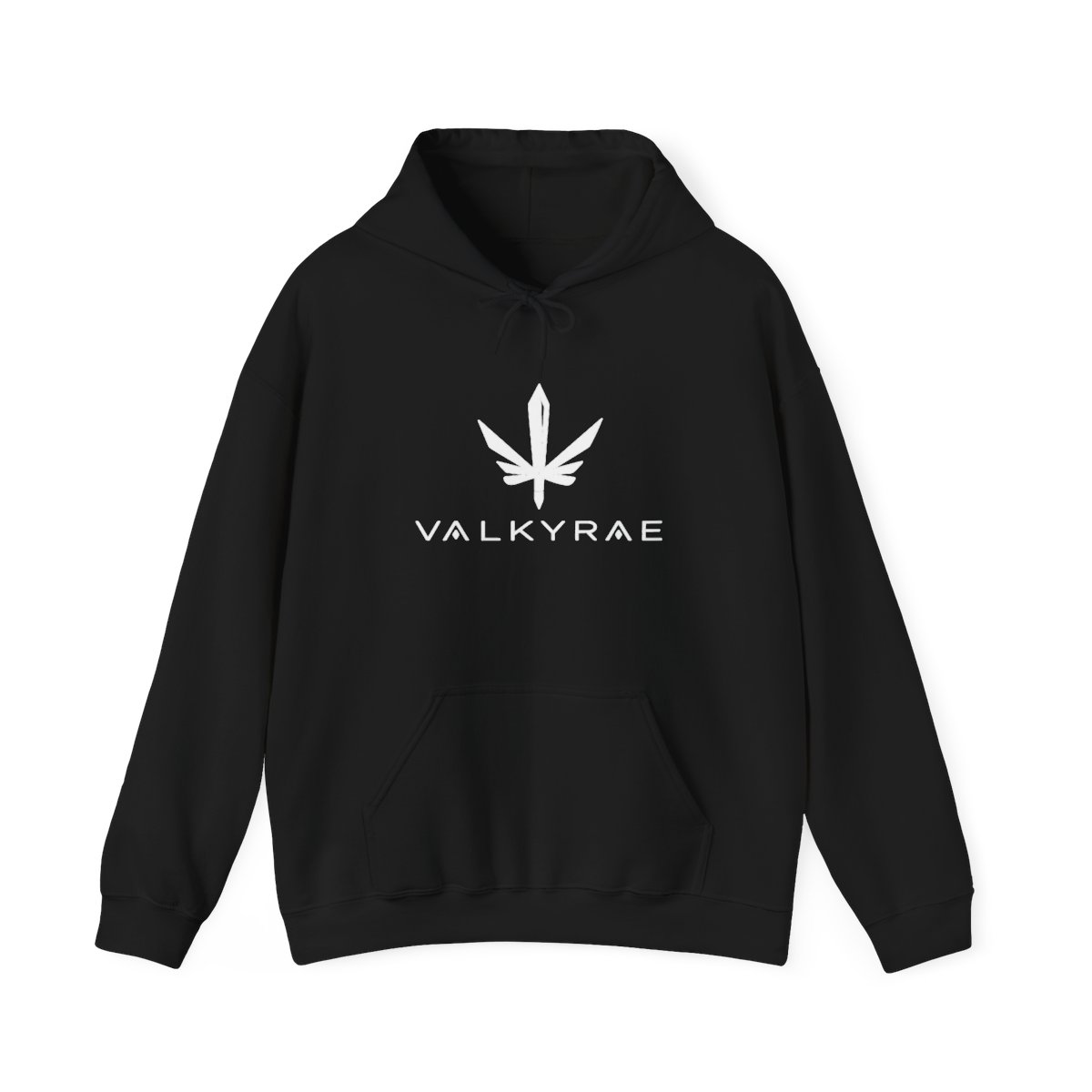 Valkyrae Logo Hoodie | Black Pullover Sweatshirt | Valkyrae