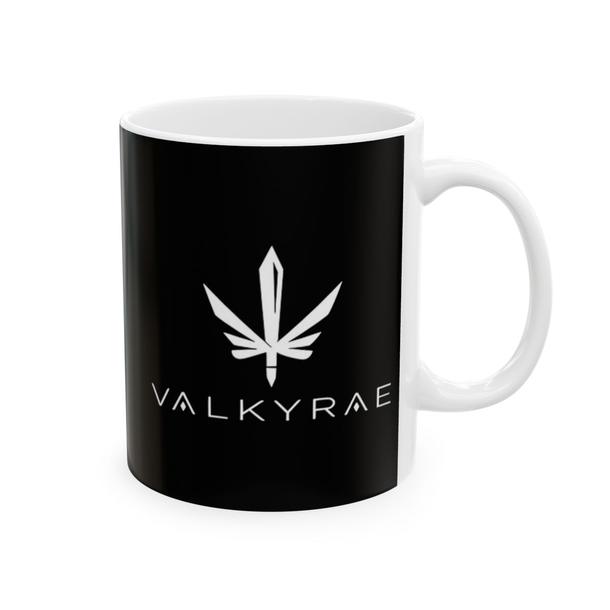 Valkyrie Helmet Logo Mug | Ceramic Coffee Cup | Valkyrae