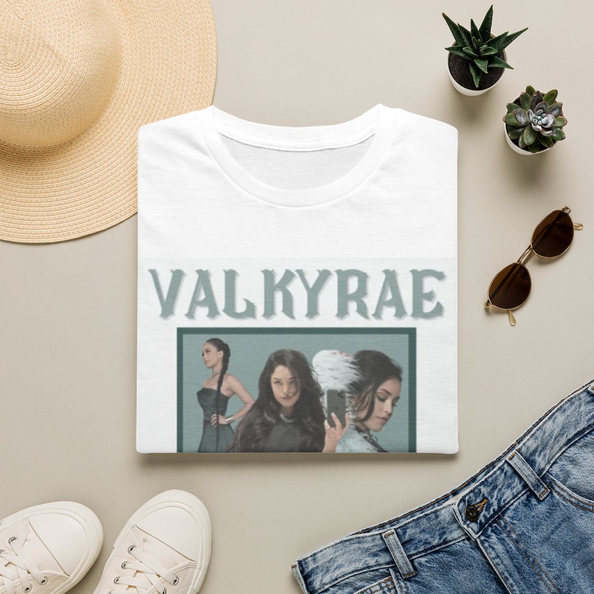 Valkyrae Portrait T-Shirt | Streamer Artwork Tee | Valkyrae