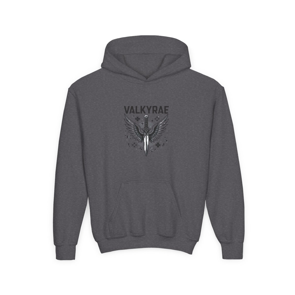 Valkyrae "Valkyrae" Kids Hoodie - alternate angle 3, merchandise